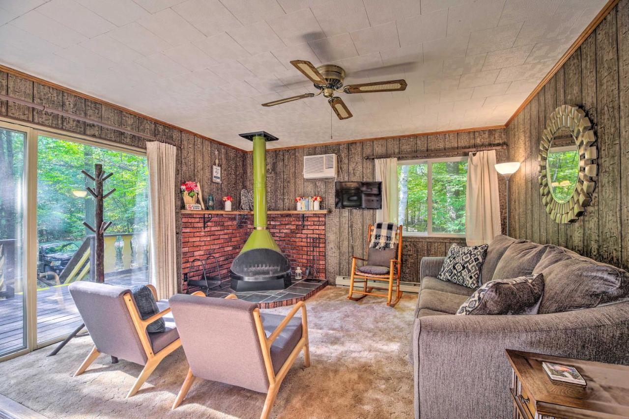 Cozy Adirondacks Cabin Walk To Lake Eaton! Jay Kültér fotó