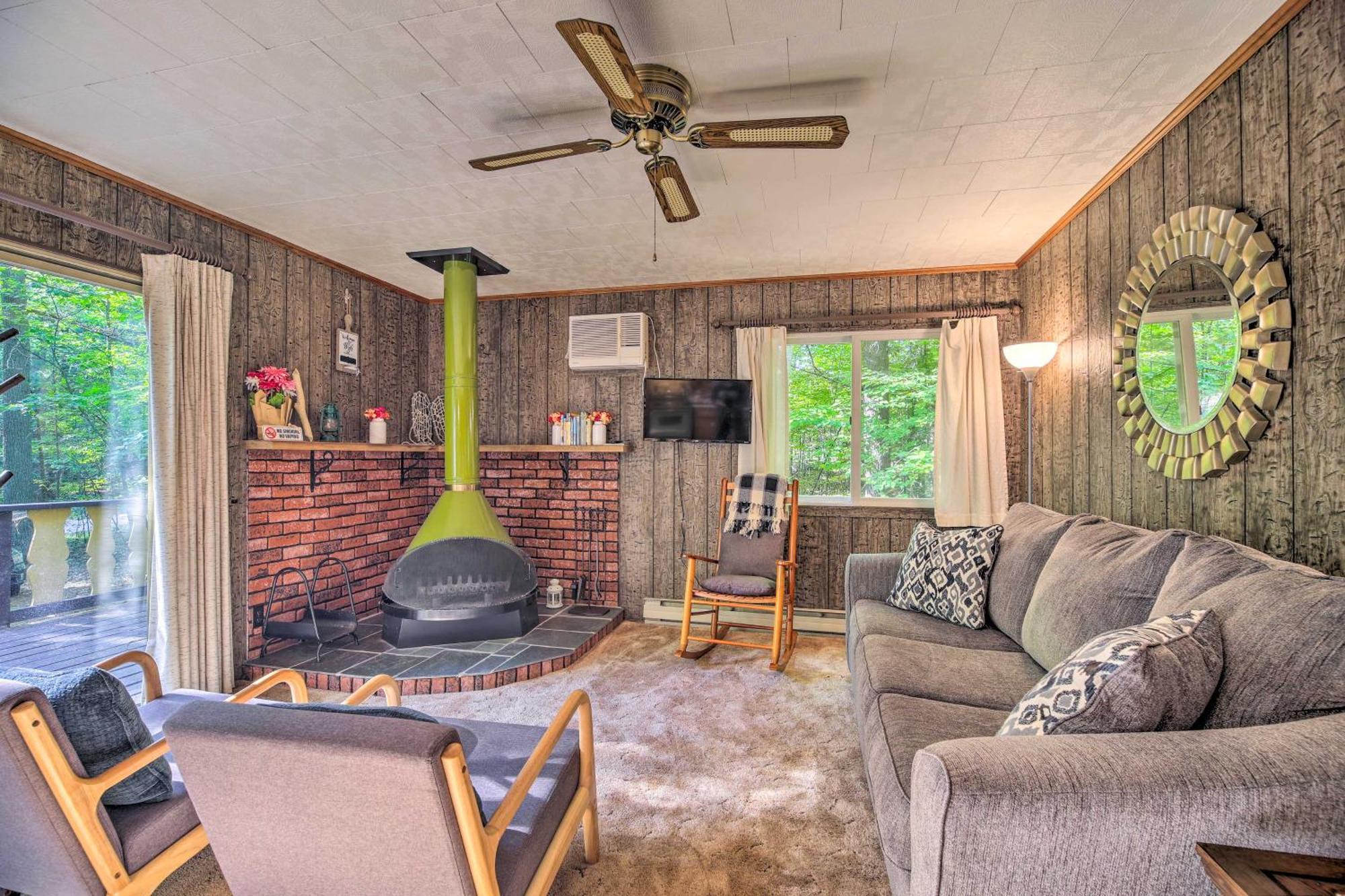 Cozy Adirondacks Cabin Walk To Lake Eaton! Jay Kültér fotó